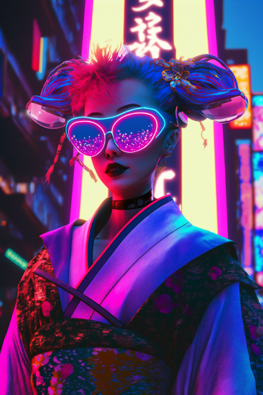 hrathnir7's tweet photo. #AIart #nijijourney #fashion #fashionphoto #artfashion #mode #hifashion
今回は日本の夜のネオンを衣装に反映させたものです
やってる途中で気づいたのですが
これってサイバーパンク…?
いやでもほら着物ベースだし…
未来じゃないし…
まあそういう日もあるよ… https://t.co/OIb34CSec8
