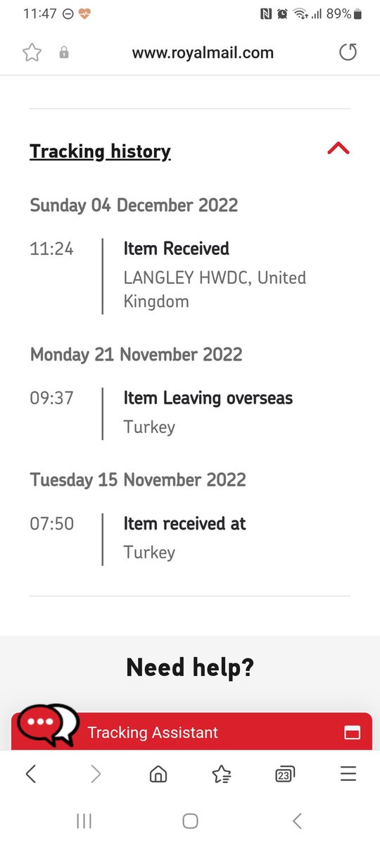 Compass_Connect's tweet photo. @RoyalMailHelp Can you give an update on how long it takes for a parcel to leave @langleyhwdc
Sent a DM but have heard nothing. Looks like the kids aren't getting Christmas presents this year! https://t.co/tH1SXC3U77
