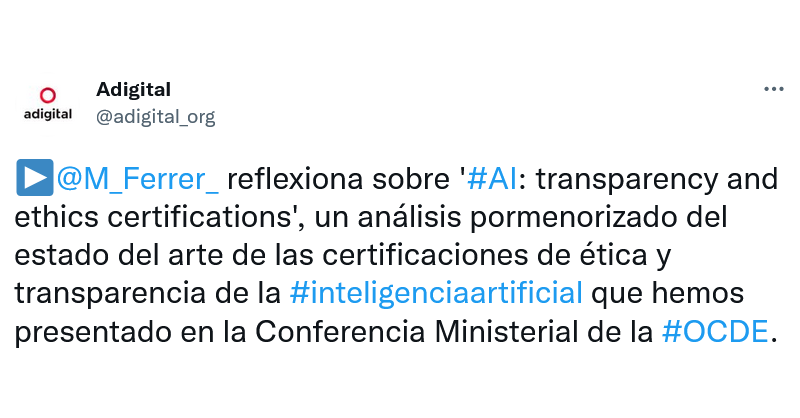EnLuchaVTC's tweet photo. 🤦🏻 El colmo de la hipocresía tiene nombre: #ADIGITAL «... certificaciones de ética y transparencia...» Lo dice una entidad que cuenta entre sus socios a #Uber📴 #Cabify📴 #Bolt📴 #Glovo #AccionaMobility #Amazon #Jobandtalent #Airbnb #Getir #Stuart... 

¿Transparencia? ¿Ética? 😒 https://t.co/UagaeoEt1l