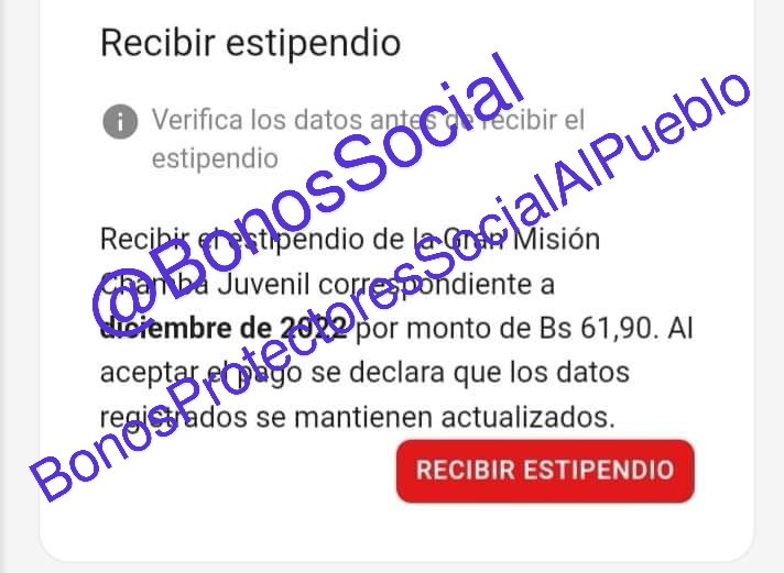 Bonos Protectores Social Al Pueblo tweet media