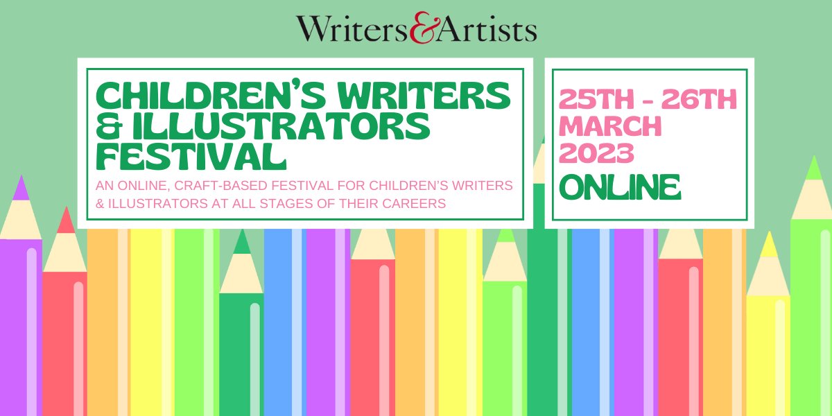 Did you know there are 3 different price bands for our 2023 Children’s Writers & Illustrators Festival? It makes our online craft-based weekend of talks & panel discussions from writers, illustrators & agents even more affordable!

Book: bit.ly/3WjKgZs

#kidslitfest23