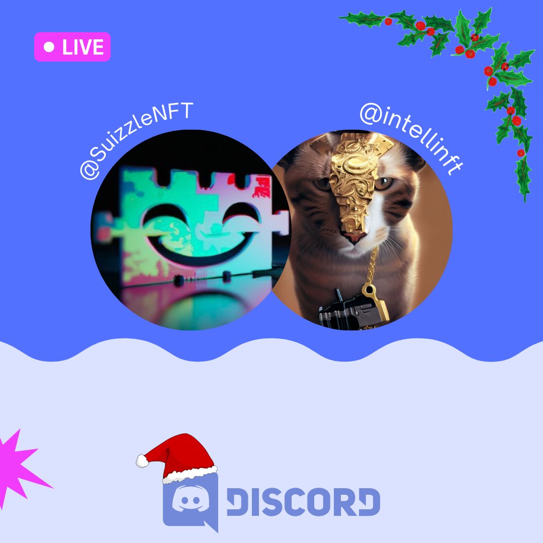 intellinft's tweet photo. 🔔GIVEAWAY ALERT🔔

🏆10 x WL @intellinft
🏆10 x WL @SuizzleNFT

✅ Like &amp; Retweet
✅ Tag 3 friends
✅ Follow @SuizzleNFT&amp;  @intellinft
✅ Intellinft : Discord - https://t.co/4qyrZnshgD
✅ SuizzleNFT : https://t.co/ZWEuS1yINN

⏰24 H 
#NFTGiveaways #NFT
#SuiEcosystem #NFTs https://t.co/EenJqYAcJd