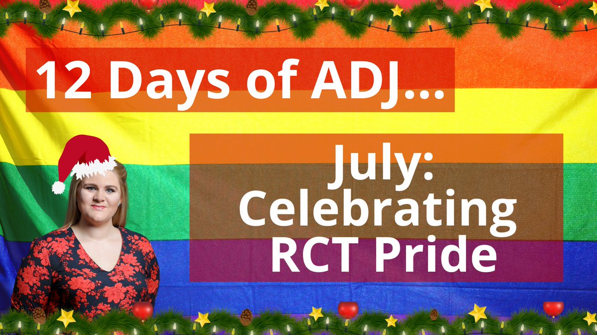 AlexDaviesJones's tweet photo. ๐
DAY SEVEN: 12 DAYS OF ADJ... July!
๐ July was a hectic month, culminating of course in Boris Johnson resigning in disgrace!
๐ณ๏ธโ๐ But July for me was really special - I attended #RCTPride, a wonderful celebration of diversity and joy, bringing the whole community together. https://t.co/EZXTCXmqFR