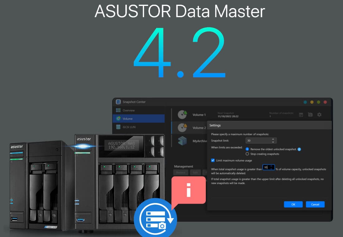 CeotechI's tweet photo. ASUSTOR, disponibile il nuovo ADM 4.2
#ADM42 #Aggiornamento #Archiviazione #ASUSTOR #ASUSTORNAS #Backup #Condivisione #NAS #Notizia #Notizie #SistemaOperativo #Tech #TechNews

https://t.co/sQMRXftxwI https://t.co/flrP64lp8e