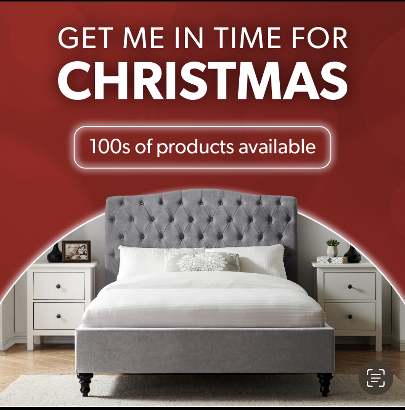 🎅He sees you when you’re sleeping,
And he knows when you’re awake,
He knows if your bed is bad or good,
So shop now, before it’s too late!😅👇
📌armaghbeds.com
📱+44 28 3755 1260
🚚Free Delivery 👉#NorthernIreland #Dublin #Louth #Meath #Monaghan