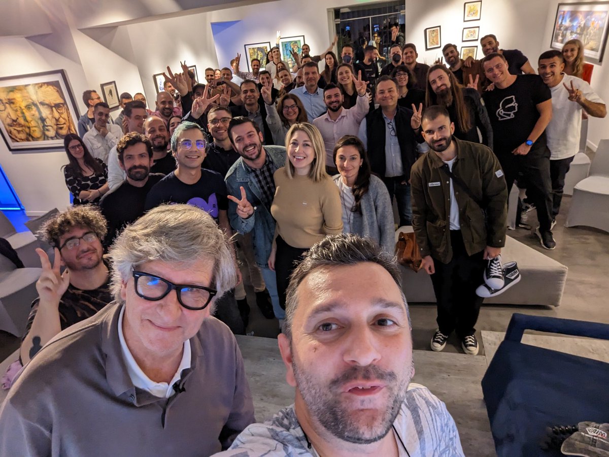 I cannot be more thankful to you, the ones that attended "V as in MetaVerse"!

Together we learnt, experienced and saw something that others will understand five years from now - if ever!

I am grateful for letting me bring the MetaVerse in Athens for one more year and letting me