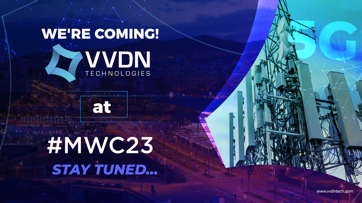 vvdn_tech's tweet photo. We're coming to #MWC23! Witness the evolution in 5G world & experience enhancements in connected world at MWC Barcelona 23, the largest and most influential connectivity event with VVDN.
#VVDNatMWC #innovation #technology #MWCB #MWC23 #MWC2023 #MobileWorldCongress #MWCBarcelona https://t.co/Wm9QY3mkBg