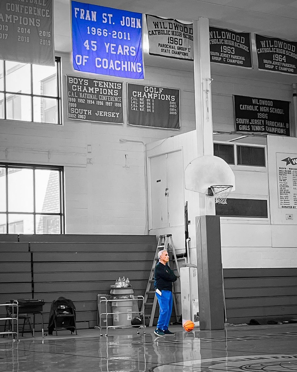 Great pic by <a href="/wcladycrusaders/">Wildwood Catholic Girls Basketball</a> …
The school will officially dedicate its basketball floor in honor of longtime coach Fran St. John tonight, prior to the girls team’s game vs OCHS at 6 pm. St. John has been a loyal servant to WCA for nearly 6 decades. #CoastSports <a href="/WCAcademy_NJ/">Wildwood Catholic Academy</a>