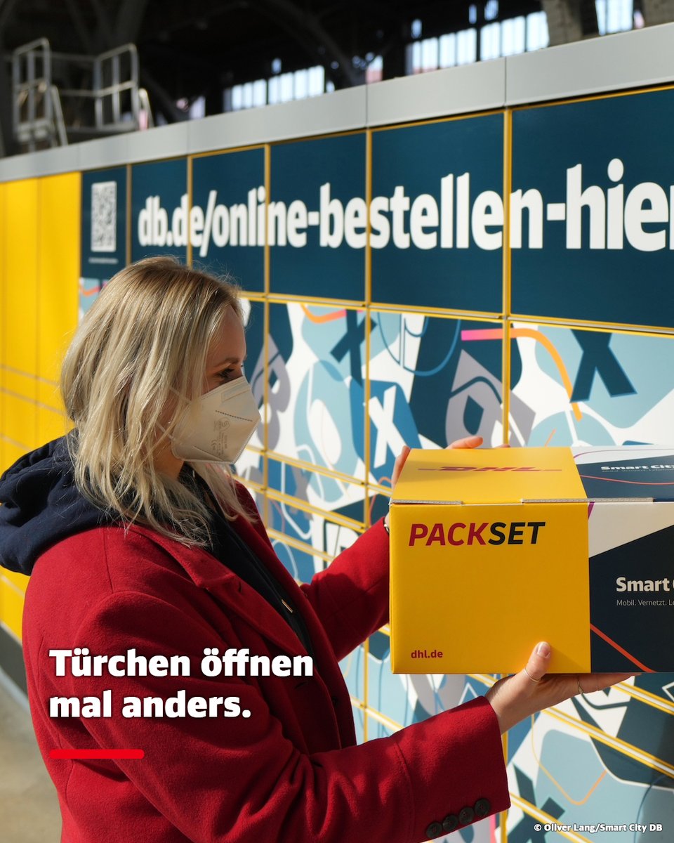 Schon mal deine Medikamente flexibel an der Packstation abgeholt? Geht ab jetzt an 150 Bahnhöfen mit dem Click &amp; Collect-Service „Box – Die Abholstation“ von der DB. Was genau dahinter steckt, erfahrt ihr hier 👇
db.de/box