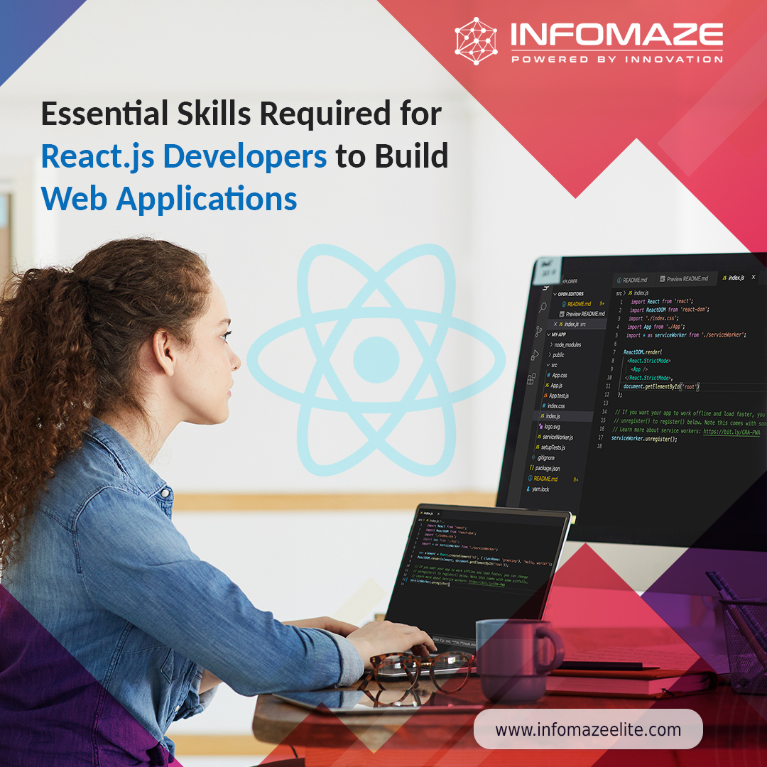 infomazeelite's tweet image. Learn about the technical & soft skills required for #Reactjsdevelopers to build modern & interactive web applications.
.
Must-have skills: bit.ly/3WssTFD
.
.
#blogpost #hirereactjsdevelopers #javascript #programming #reactjs #webappdevelopment #hiredeveloper #infomaze