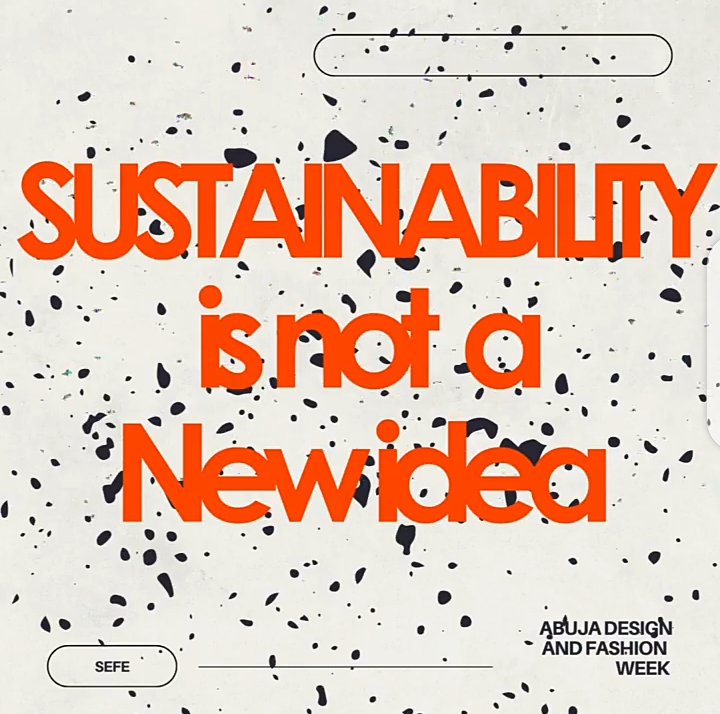 #Sustainability is not a new idea. It's been around for centuries, from the time of the ancient Greeks and the indigenous people of the Americas. Let's not pretend it's a trendy concept - it's a necessity for the survival of our planet and future generations. 

#ADFW2023