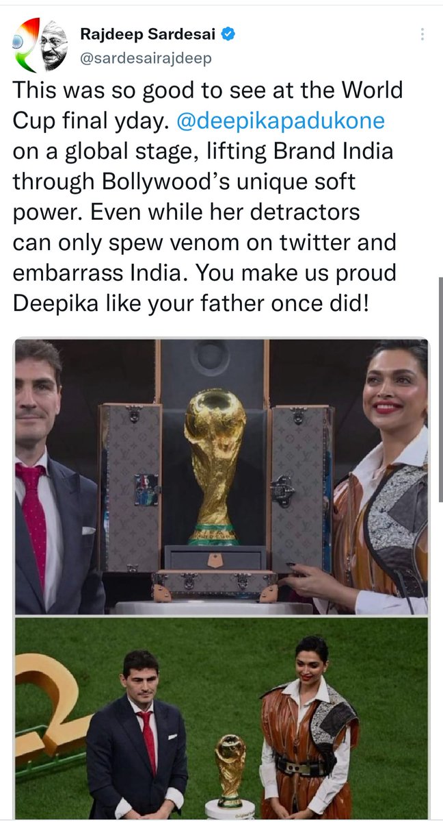 Deepika Padukone on her Louis Vuitton FIFA World Cup 2022 outfit: It is so  perfect - India Today