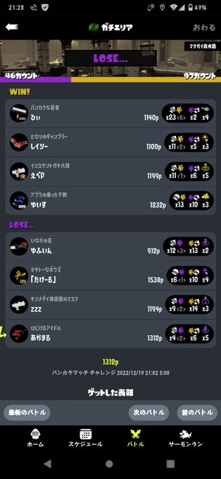 昇格戦、味方こんなんばっかでストレート負け  昇格戦負けるとまたズルズル負ける(&acute;；&omega;；｀) 今5連敗中 https://t.co/XKQji284uk<a href="/tag/nintendoswitch"class="tags"><span>#nintendoswitch</span></a>
