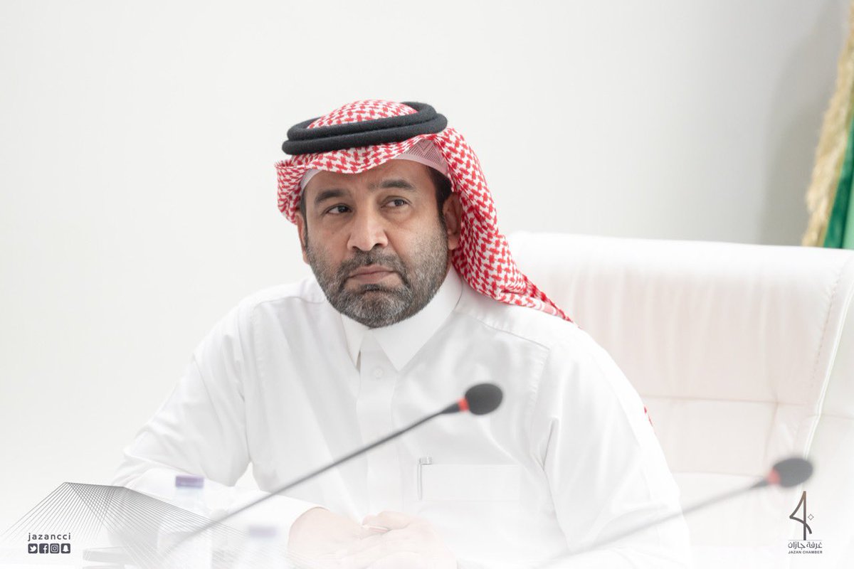 JAZANCCI's tweet photo. بحضور أمين عام #غرفة_جازان 
 د.ماجد الجوهري عقدت اللجنة الصناعية بالغرفة إجتماعها الأول للدورة الجديدة بحضور أعضائها المسجلين بالعضوية وقد تم التصويت على إختيار:
 أ.سعيد بن محمد بن نصار رئيساً للجنة
و أ .ياسر بن فتح دويري نائباً  للرئيس
ومناقشة عدد من الموضوعات على جدول الأعمال https://t.co/RLSRtDVyXT