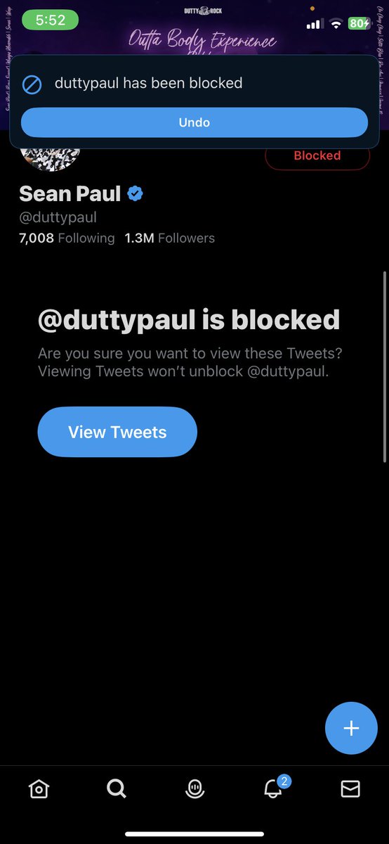 foolish_gamers cut his hair so i blocked sean paul