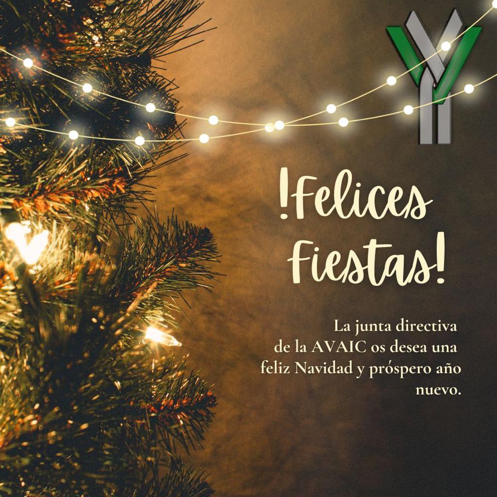 AVAIC_1's tweet photo. Empezó la cuenta atrás para esta Navidad 🎄. No queremos dejar que pase sin desearos lo mejor en estas fiestas 🎊 https://t.co/vNeImvp1eG