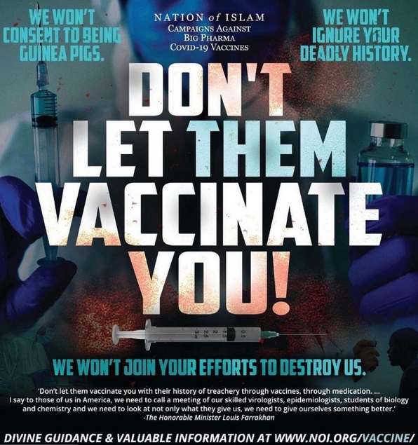 Everything The Honorable Minister Louis Farrakhan warned us would happen is Happening. 

The Criterion view now at noi.org/the-criterion 

#Farrakhan #Warner #TheCriterion #July4th2020 #MessageToTheWorld #NationOfIslam #DNTTV💉
#CovidVaccines #DiedSuddenly 🪦