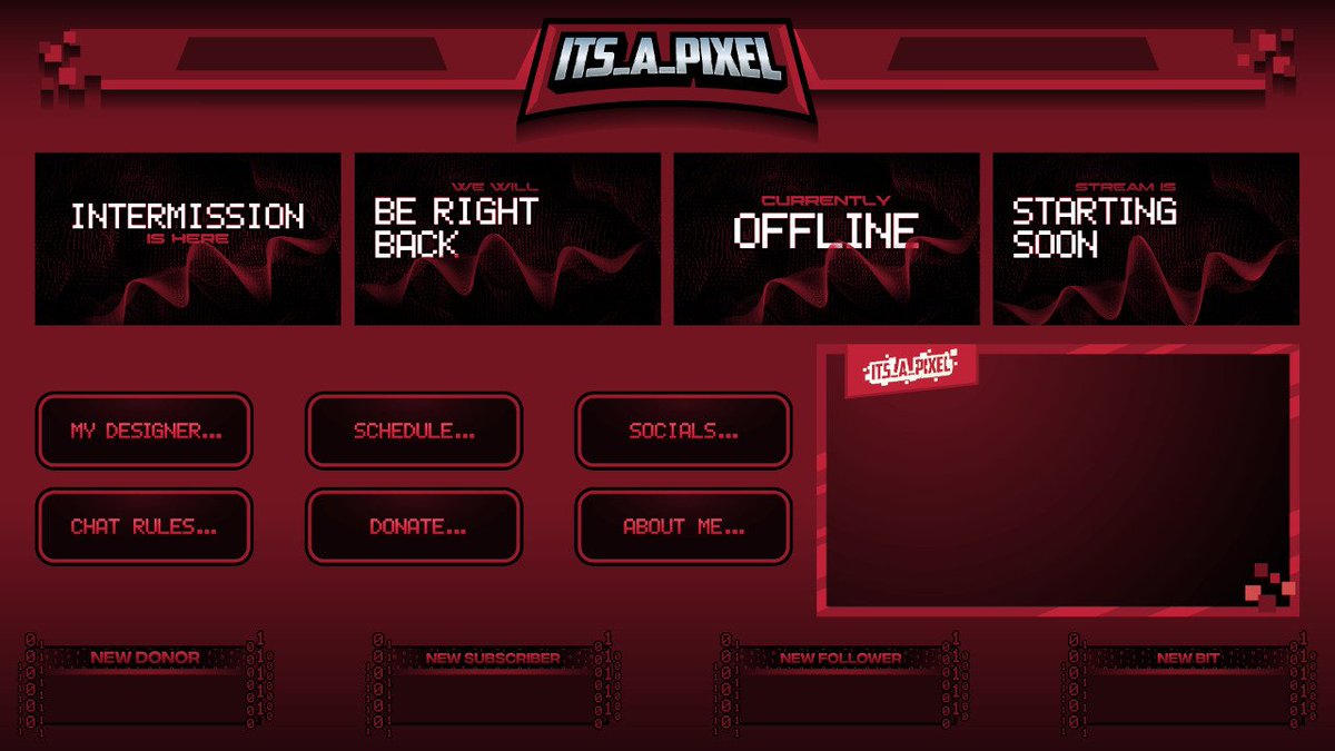Get some fine creativity for your streams guys! 
#PlayingNow #Live #twitch
#twitchaffiliate #YouTube #Content #anime #Streaming #Trending #game
