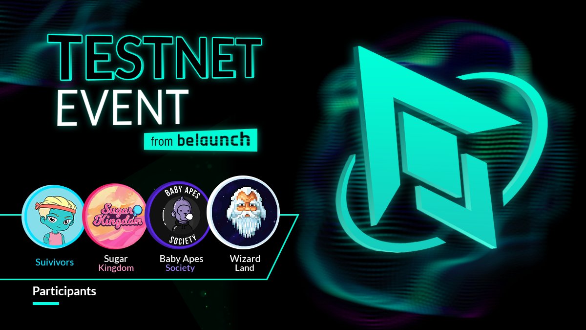 BeLaunch (@belaunch_) on Twitter photo BIG EVENT FOR #Sui PROJECTS 👀
1⃣ Follow <a href="/BeLaunch_/">BeLaunch</a> ; <a href="/WizardLandSui/">Wizard Land - Sui💧</a> ; @Babyapessociety ; <a href="/SugarKingdomNFT/">Sugar Kingdom Odyssey</a> ; <a href="/suivivors/">Suivivors NFT on Sui</a>
2⃣ Join discord: discord.gg/FPqkSec6rM
3⃣ Join crew3: belaunch.crew3.xyz/questboard
START: 00:00 UTC - 20 Dec
#BeLaunch BIG EVENT FOR #Sui PROJECTS 👀
1⃣ Follow <a href="/BeLaunch_/">BeLaunch</a> ; <a href="/WizardLandSui/">Wizard Land - Sui💧</a> ; @Babyapessociety ; <a href="/SugarKingdomNFT/">Sugar Kingdom Odyssey</a> ; <a href="/suivivors/">Suivivors NFT on Sui</a>
2⃣ Join discord: discord.gg/FPqkSec6rM
3⃣ Join crew3: belaunch.crew3.xyz/questboard
START: 00:00 UTC - 20 Dec
#BeLaunch