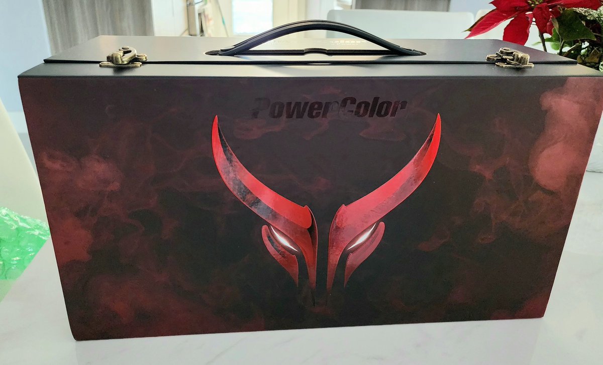 Rousso03's tweet photo. Just got my Red Devil 7900XTX Limited Edition 😎. So happy rn; gonna test it in a bit and post the results for anyone who may be interested. 😈 https://t.co/bgTUffQML4