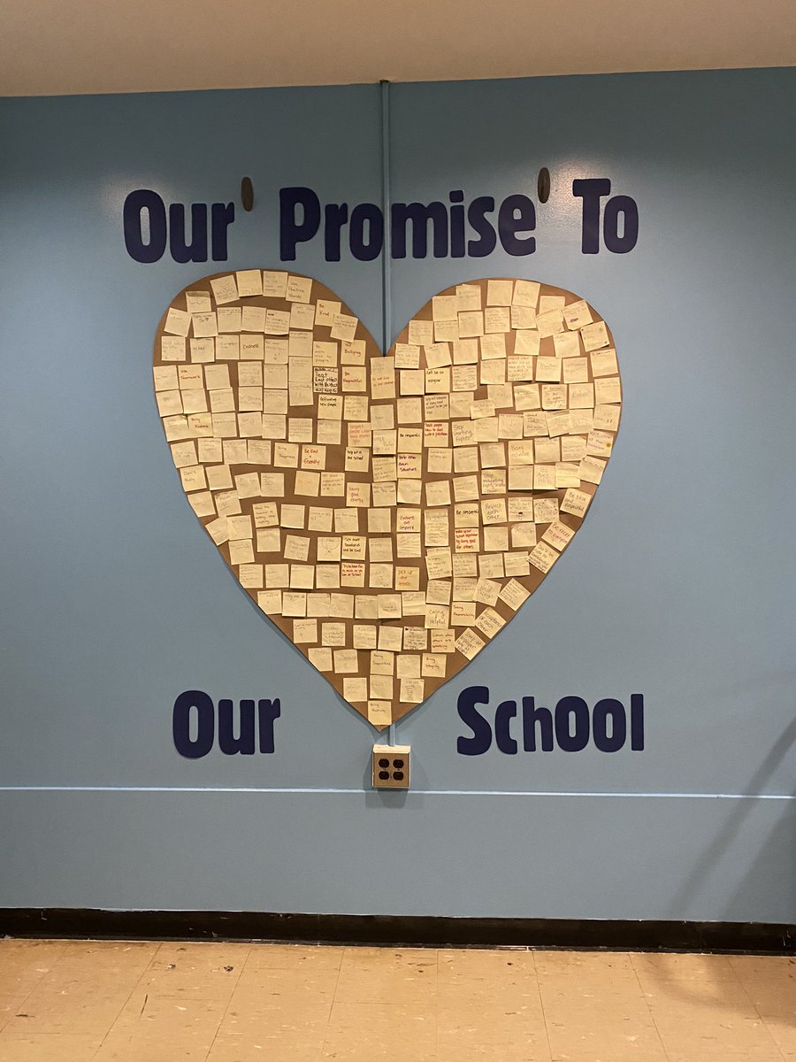 taijacyc's tweet photo. After completing a workshop on positive school culture, the students at Hilltop Middle School wrote out what they would do to help their school become an even more positive place. Amazing work Hilltop ! @gagliardi_tdsb @TDSB_CYS @kwamelennon https://t.co/bQNKGDUdpX