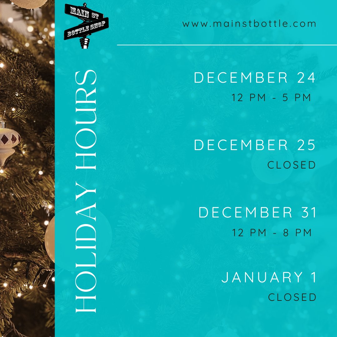 MainStBottle's tweet photo. Come enjoy a beer while you shop for those last minute gifts! #ShopLocal #DrinkLocal https://t.co/ORnR2YMTZ3
