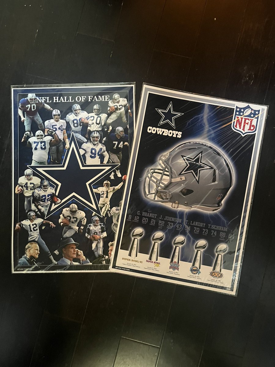 Holiday deal times. $25 for these two brand new 12 x 18 Dallas, cowboy prints first DM that pays gets it… More deals this week