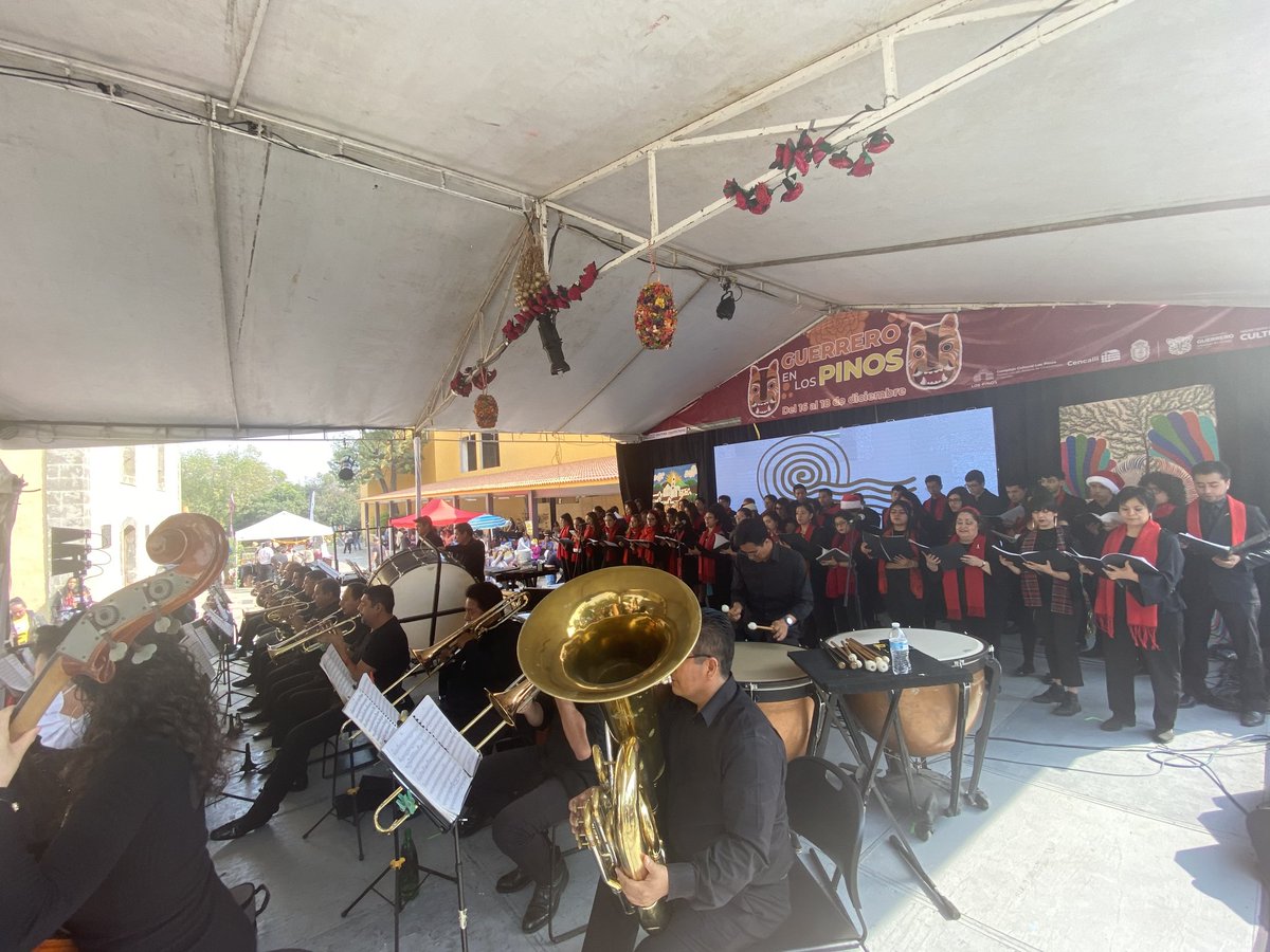 OFAcapulco's tweet photo. En el #ConciertoEspecial dentro de las actividades del programa #GuerreroEnLosPinos2022, contamos con la gran participación del @ConservatorioMX, bajo la batuta de @OFAmtroalvarez @mtroalvarez

#OFA #PatrimonioCulturalDeGuerrero 
#PromoviendoLaCulturaMusical
@CC_LosPinos @SecuGro https://t.co/SvBQtqQtyc