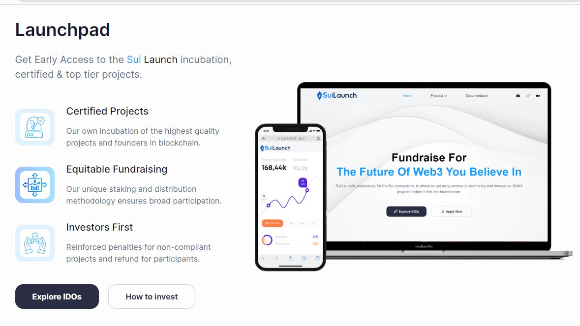 Everything is fair and transparent with #SuiLaunch Launchpad!

Our unique staking and distribution methodology ensures broad participation 🚀

🌐suilaunch.app

$SLT #Sui #SuiEcosystem #SUIlaunch