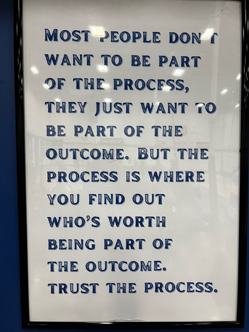 Trust the Process