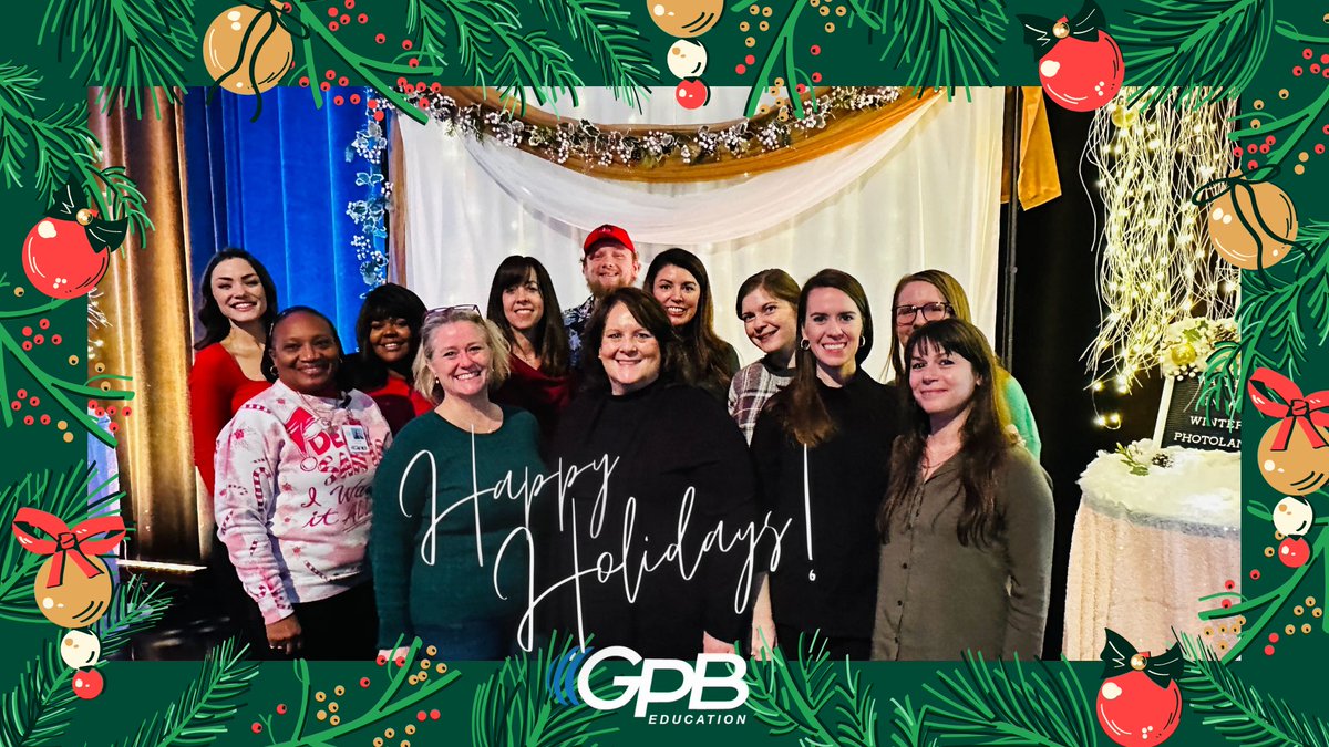 GPBEducation's tweet photo. Happy holidays, from our family to yours! 🎄 https://t.co/JLV2z83X74