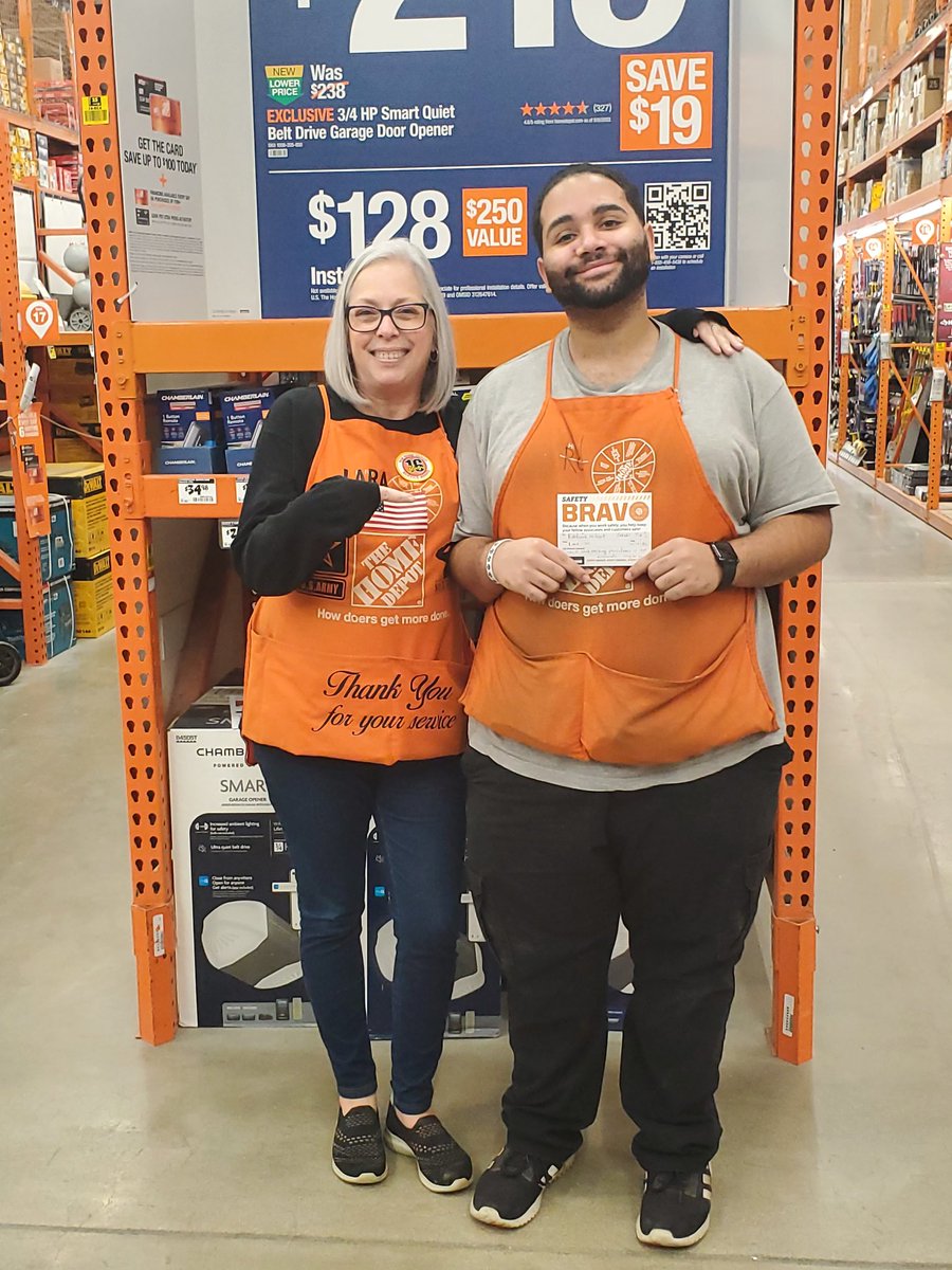 Lara COS 1935 (@laracos1935) on Twitter photo Specialty associate, Rahd, putting safety first by identifying a hand-stacking concern in an overhead and seeking out the correct information to get the department back within safety standards.
Way to keep us all safe, Rahd!
<a href="/kellyhutch6/">Kelly Hutch</a> <a href="/LuisV1901THD/">Luis E Valtierra</a> <a href="/White2Dawn/">Dawn White</a> Specialty associate, Rahd, putting safety first by identifying a hand-stacking concern in an overhead and seeking out the correct information to get the department back within safety standards.
Way to keep us all safe, Rahd!
<a href="/kellyhutch6/">Kelly Hutch</a> <a href="/LuisV1901THD/">Luis E Valtierra</a> <a href="/White2Dawn/">Dawn White</a>