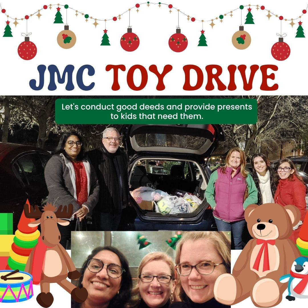JMC_Team's tweet photo. Join us in putting a smile on a child's face this season. #ToysforTots #OperationHomeFront #RonaldMcDonaldHouse #USPCOperationSanta or any local children's hospital! #toydrives #companyculture #givingback https://t.co/GbSEQI1NOn