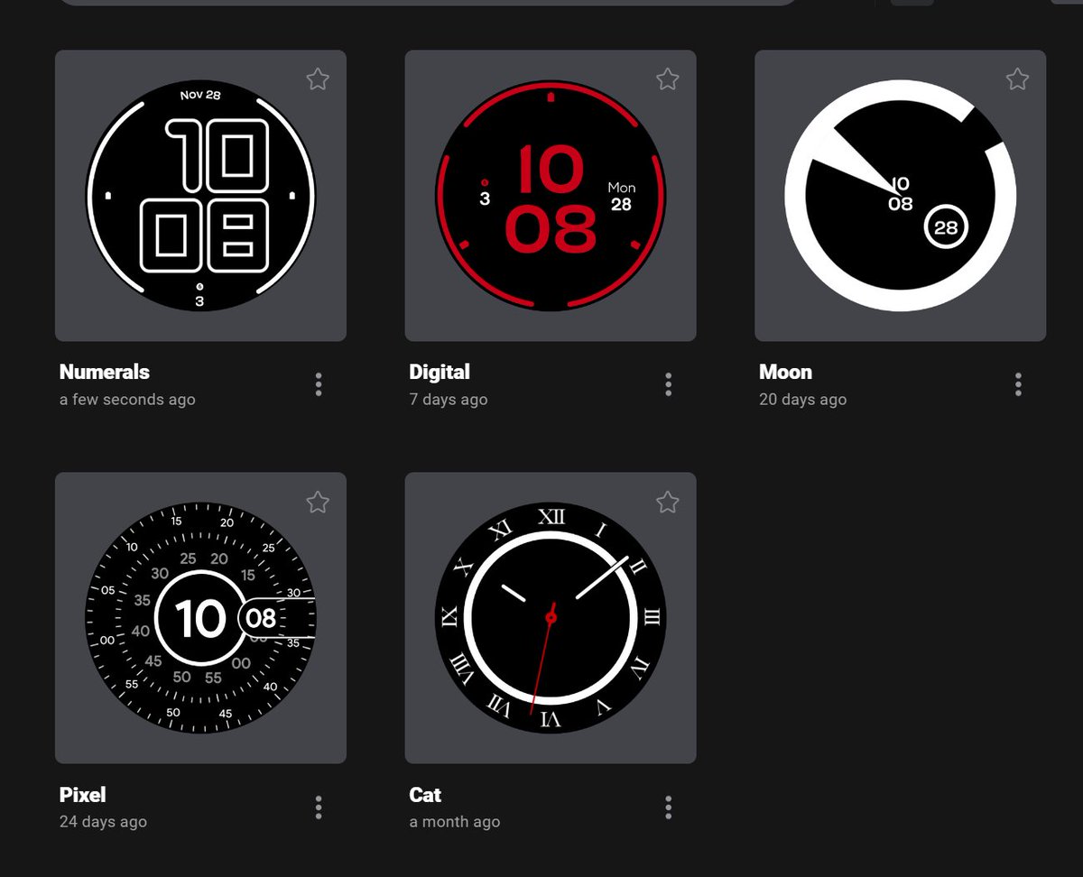 Lately I've been experimenting with WatchFaceStudio. A latent reminder that I've always liked designing user interfaces, albeit not focusing on it as a few years ago. These are all functional and respect a big principle I've always held in my designs: function comes before form.