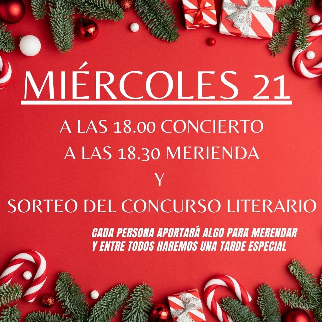 Celebramos el fin de trimestre con música en directo y merienda. OS ESPERAMOS.🤩