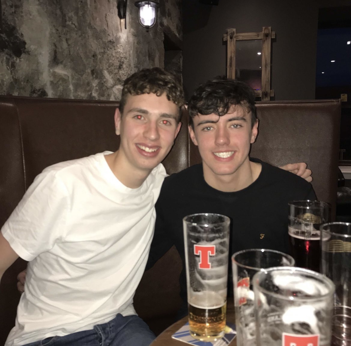 happy bday brother grab a well needed catch up soon🍺❤️ <a href="/scott_batess/">Bates</a>