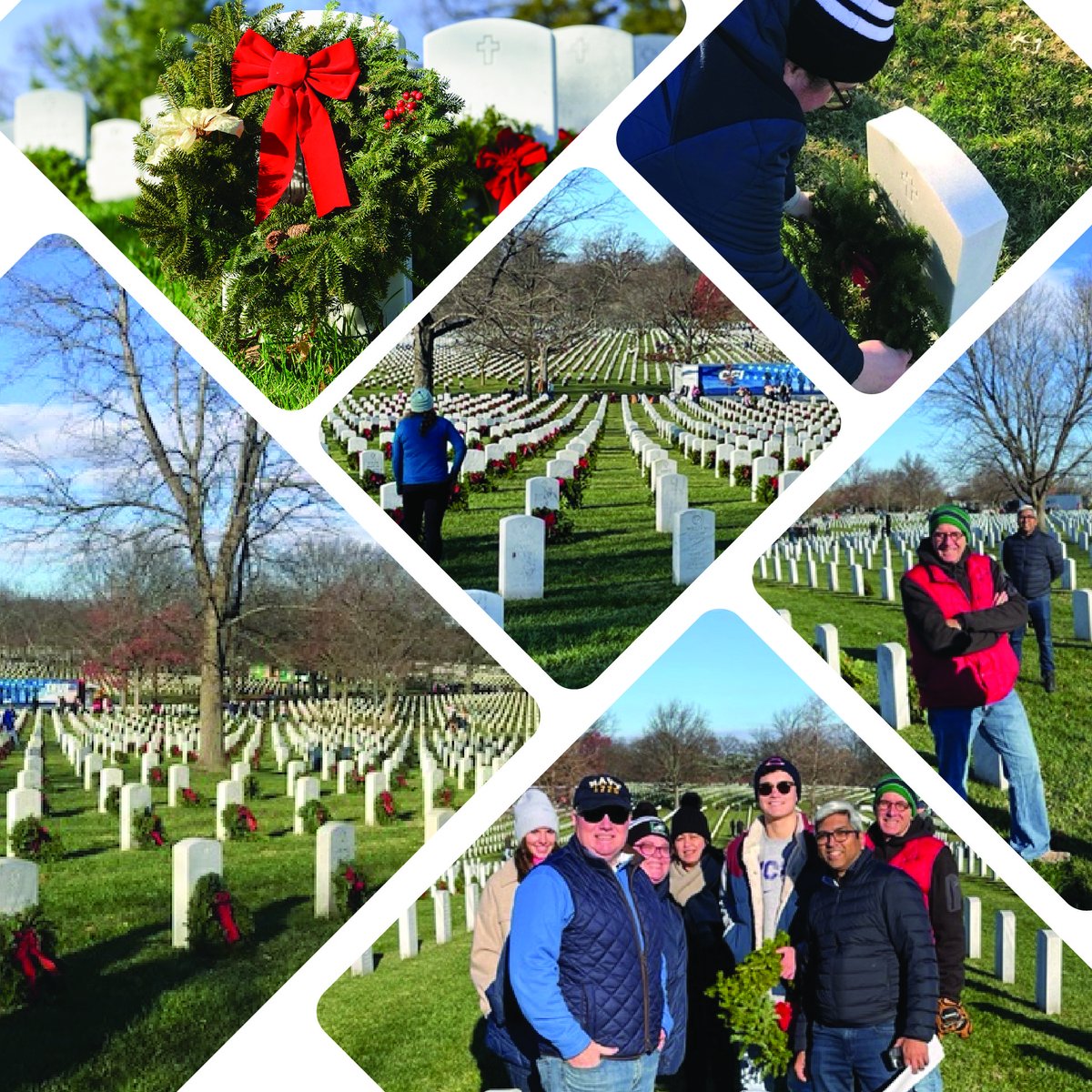 This past Saturday, we had the pleasure of volunteering for Wreaths Across America at the Arlington National Cemetery. The event was a great opportunity to remember and honor our veterans who have sacrificed their lives for our freedom. We look forward to volunteering next year!