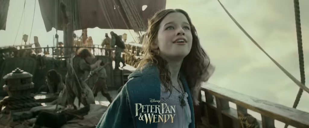 Elliott_Bull2's tweet photo. The first look of Disney's live-action PETER PAN AND WENDY directed by David Lowery. I'm stunned and excited! Need a bigger trailer asap! 💚✨💫🧚🏿‍♀️🏴‍☠️ https://t.co/L1Lnjqic8X