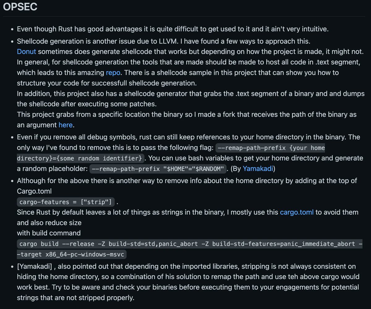 0xor0ne's tweet image. Very cool repo for learning how to use rust for offensive security

github.com/trickster0/Off…