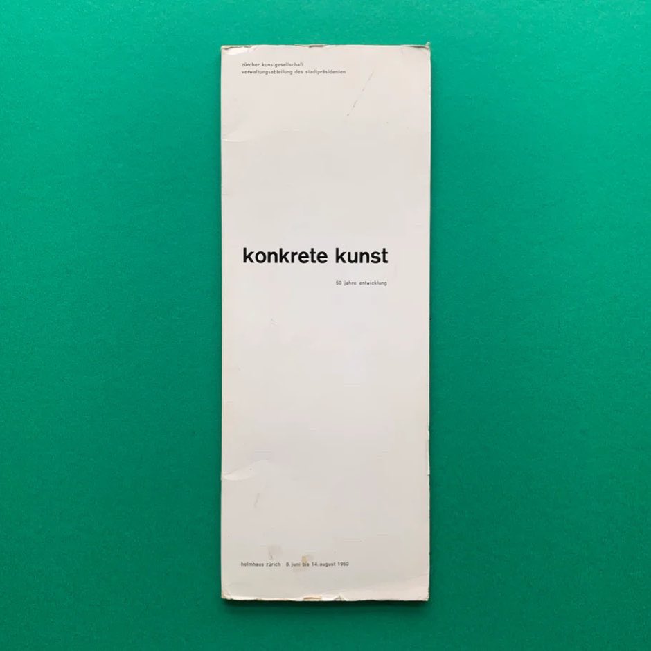 ThePrintArkive's tweet photo. SHOP at https://t.co/QKCEIdQH1b
Konkrete Kunst, 50 Jähre Entwicklung
1960
#designbooks #graphicdesignbooks #booksondesign #designmagazines #graphicdesignmagazines #graphicdesign #graphicart #typography #KonkreteKunst #concreteart #MaxBill #MargitStaber #HelmhausZürich https://t.co/8qsKcFpfTi