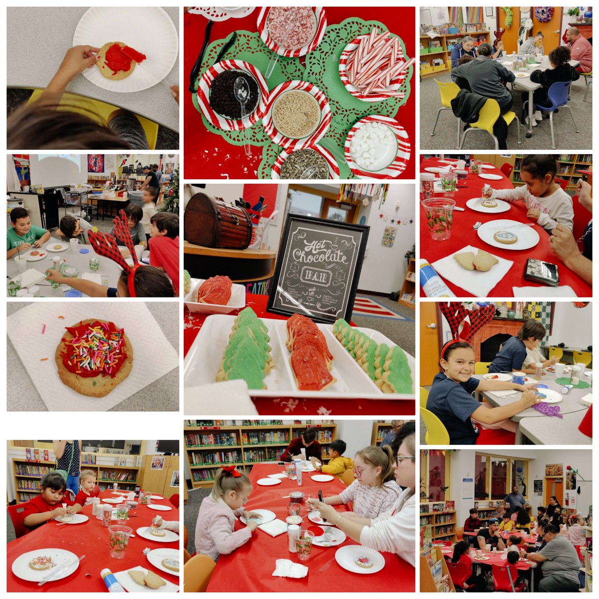 ridge_pta's tweet photo. Hey RR Patriots ๐ we hope you are all having a wonderful winter break! We are still dreaming of the yummy cookies and hot chocolate from last weekโ๐ช Thank you to Mr. Ramirez for hosting a wonderful family engagement cookie decorating event.
#rootedroyalridge https://t.co/Acn5YBQjDv
