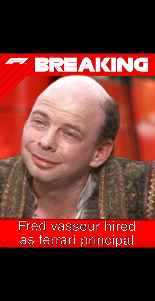 I can't be the only one to see the similarity to the guy from the Princess Bride. <a href="/ScuderiaFerrari/">Scuderia Ferrari HP</a> <a href="/TheRedFlags_Pod/">The Red Flags Pod</a>