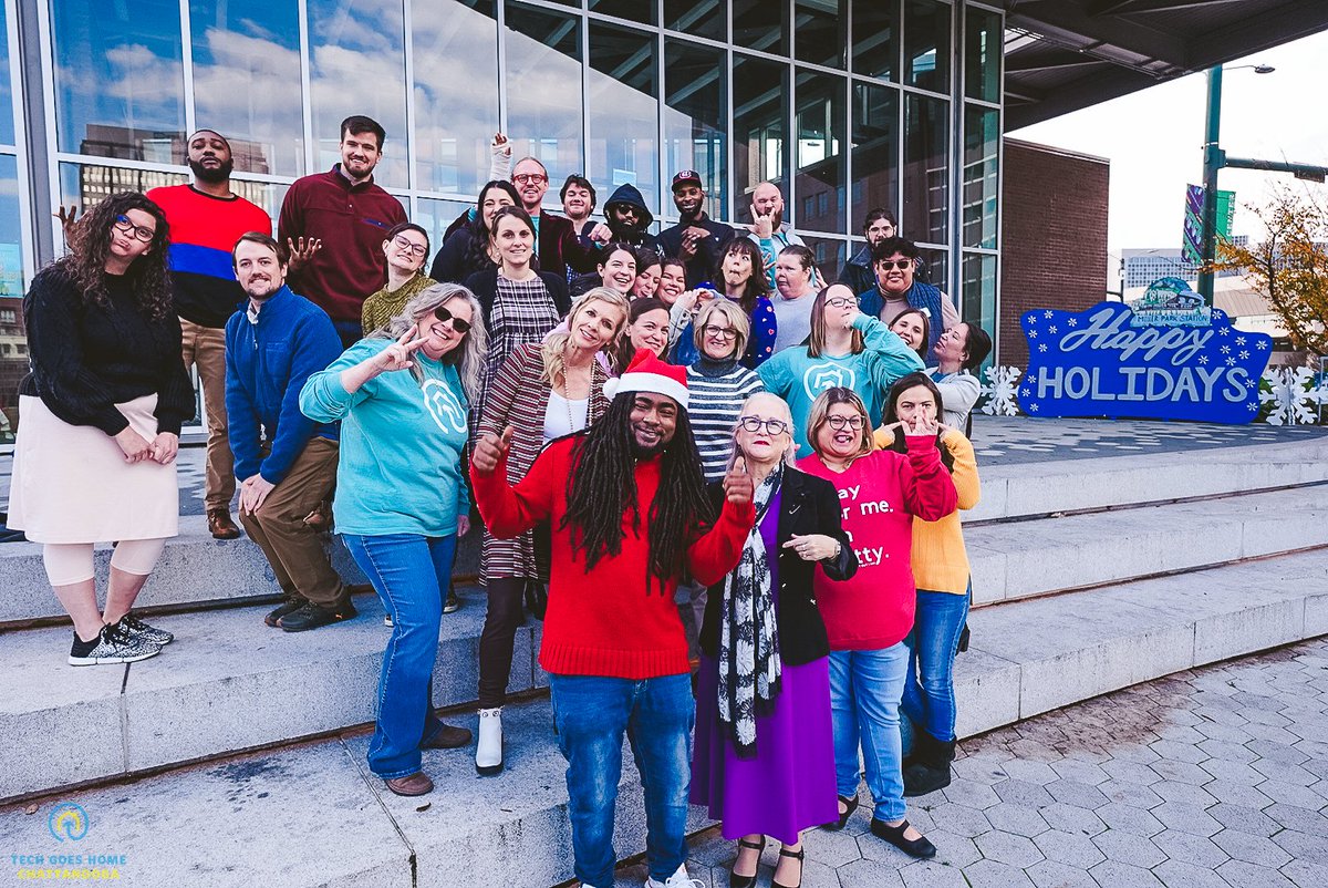 ❄️ Happy Holidays from our team to yours!

This year, we grew from a team of 12 to a team of 30+ ... We're grateful for every partner and person who helped make our many programs possible ✨ Who else is ready to rest &amp; recharge for the new year?

#chattanooga #chattanoogatn