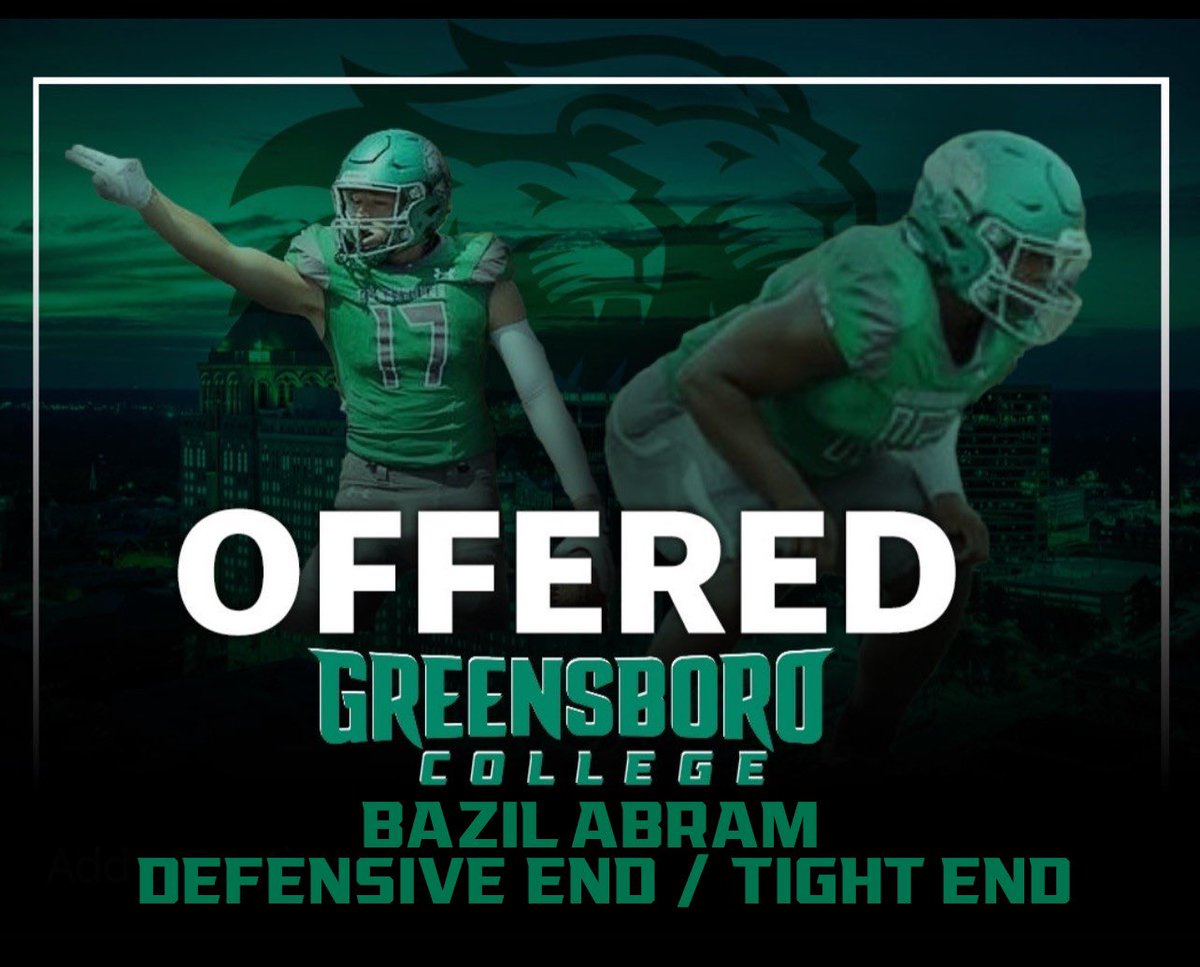 Blessed to receive my 1st official offer‼️ @CoachTyShwallon <a href="/coach_card/">Tyler Card</a> <a href="/GC_Pride_Fball/">Greensboro College Football</a>