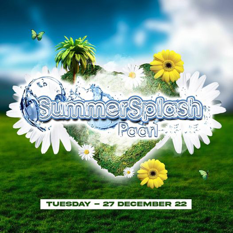 #SummerSplashPaarl - Tuesday 27 December 2022 - Presold R200 - 068 676 1150
Venue - Boy Louw, Paarl. WE BACK ‼️☀️💦
#HelloSummerSplashPaarl