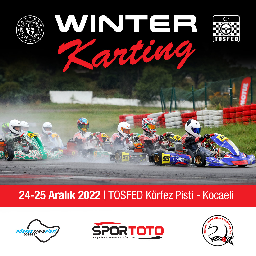 2022 sezonunun son organizasyonu Winter Karting, Otomobil Sporlarında Kadın Spor Kulübü (OSKK) tarafından 24-25 Aralık tarihlerinde Körfez Yarış Pisti’nde düzenlenecek.

tosfed.org.tr/karting-sezonu…