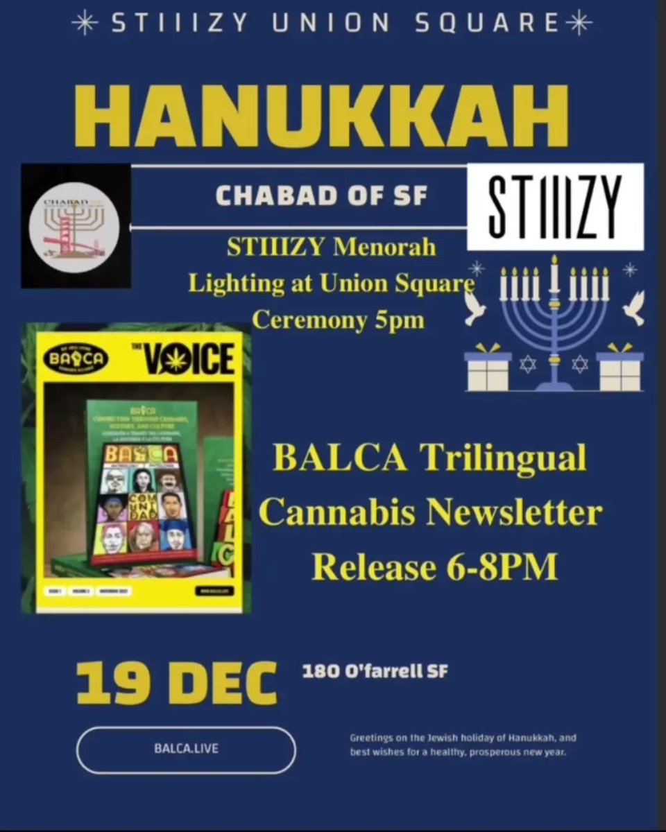 SFSC415's tweet image. Tonight.. Join us 🎉 🕎🔥🌉🙏🏽