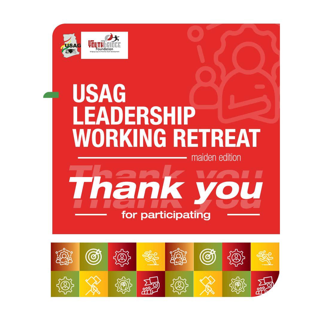 USAGOFFICIAL_'s tweet photo. USAG SAYS THANK YOU🔴🟡🟢

To our partners, participants, media, our host(UCC) and all stakeholders, we say a big Thank You for making the first USAG Leadership Retreat in 7 years a success. We appreciate your cooperation and we are looking forward to more amazing time together. https://t.co/bgtdRcHVcR