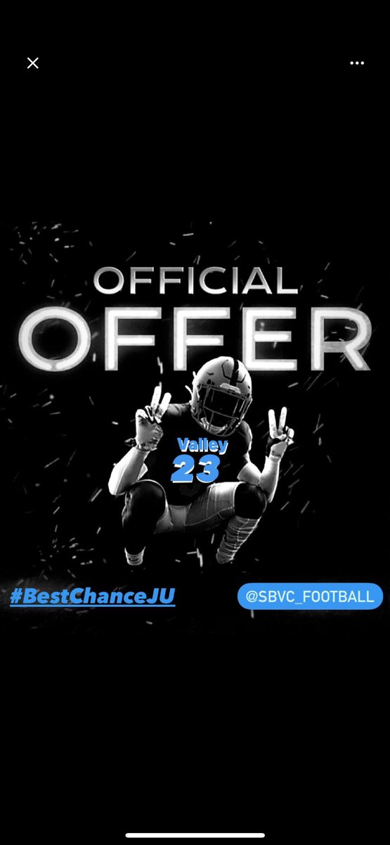 Blessed to receive my 6th offer from @SBVC_Football <a href="/ItsCoachGriff/">COACH GRIFF‼️</a> <a href="/CoachChrisDent/">Coach Chris Dent</a> <a href="/CoachV_DeAguila/">Vinnie DeAguila</a> <a href="/PSLJagsFootball/">PSL Jaguars Football</a>