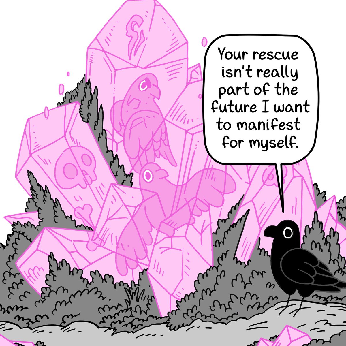 New Crow Time 💜👁💜 (3/3) 